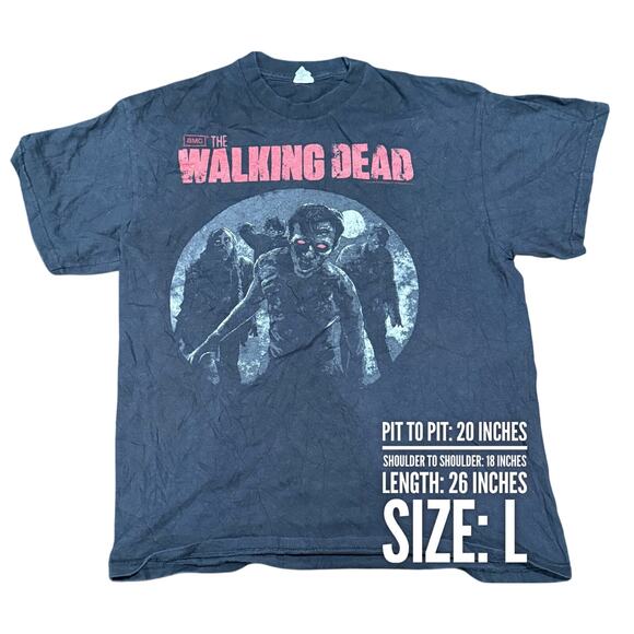 Vintage Tees - AMC The Walking Dead Graphic Tee*SZ L - Picture 2 of 4